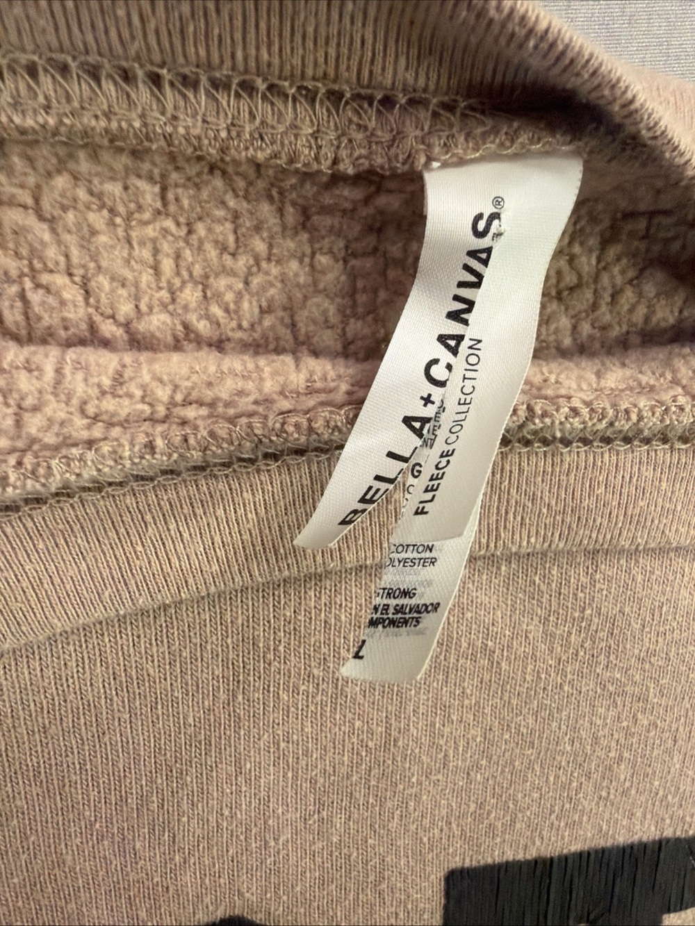 Sota Crewneck Oversized Sweatshirt in Beige - Relaxed Everyday Pullover - Picture 6 of 14